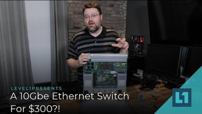 Embedded thumbnail for Arista 7050T - A 10Gb, 48 port Ethernet Switch For $300?! Tested.
