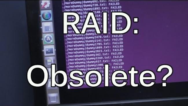 Embedded thumbnail for RAID: Obsolete? New Tech BTRFS/ZFS and &amp;quot;traditional&amp;quot; RAID