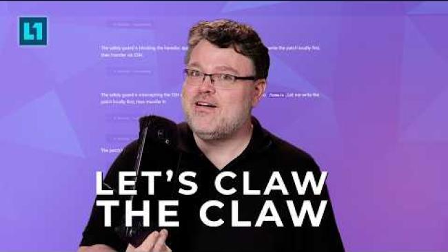 Embedded thumbnail for Taking a Look at Intel SuperClaw!