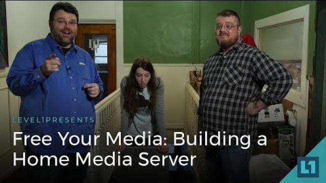 Embedded thumbnail for Free Your Media: How to Build a Home Media Server