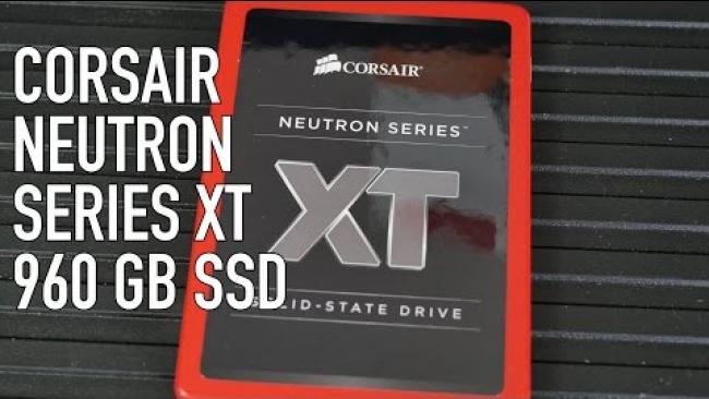 Embedded thumbnail for Corsair Neutron Series XT 960 GB SSD Benchmarks &amp;amp; Overview